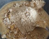 A picture of step 1 of Besan Ladoo.