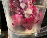 Foto langkah ke 2 dari resep Sorbet Buah Naga.