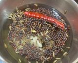 A picture of step 1 of Drumstick mustard fry.