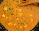 A picture of step 7 of Matar paneer(Green peas & Cottage cheese).