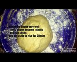 A picture of step 3 of Rooti fiyooro(flower bread).