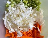 Gambar langkah 1 resipi Bakwan Sayur Crispy.