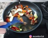 Foto langkah ke 4 dari resep Brokoli mix Tumis Daging Sapi.