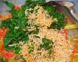 Foto langkah ke 2 dari resep Tumis Daun singkong dan Teri.