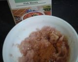 A picture of step 2 of Dahi machch.