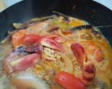 Foto langkah ke 4 dari resep Udang Saus Padang.