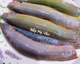 Hình bước làm 1 của món Cá chạch chiên mè trắng