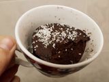 Mug Cake de Chocolate puro (sin azúcar)