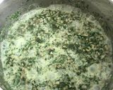 Bulgur spenóttal, és vajban sült csirkemell szeletekkel recept fázis 2 fotója