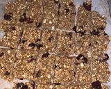 A picture of step 6 of Cranberry, white chocolate and Banana oat bites.