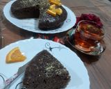 عکس مرحله 1 از دستور کیک خیس شکلاتی نسکافه ای(یک تخم مرغی)