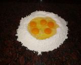 Foto del paso 1 de la receta: Fideos caseros al huevo