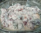 A picture of step 1 of Easy Mutton Biryani.