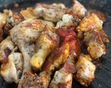 A picture of step 4 of Chicken and Rabbit Paella with Fresh Rosemary – Step-by-Step from Scratch!.