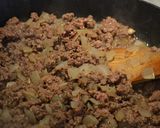 A picture of step 5 of Borachos "Drunken Beans".
