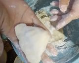 Foto langkah ke 4 dari resep (661) pempek dos (tanpa ikan) isi telur dan keju.