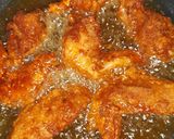 A picture of step 3 of Crispy chicken wings.