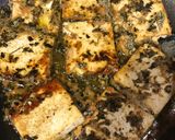 A picture of step 3 of Paneer manpasanda.