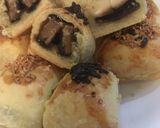Foto langkah ke 6 dari resep Pisang Bolen Coklat Keju Mozarella.