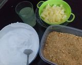 A picture of step 4 of Biscuits PineApple Dessert.