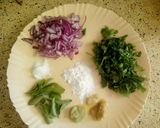 A picture of step 2 of Bhajia za kunde # coastal dish.