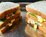 A picture of step 4 of Thousand Island Grilled Salad Sandwich.