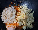 Foto langkah ke 3 dari resep Nasi Bakar Udang Jamur Ayam.
