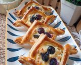 Gambar langkah 3 resipi 💙 Blueberry & Prune Puff.
