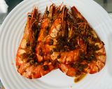 Foto langkah ke 6 dari resep Garlic Butter Prawns.