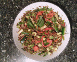 Foto del paso 5 de la receta: Ensalada de lentejas y aguacate