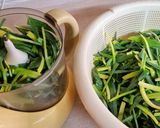 عکس مرحله 1 از دستور کوکو تره فرنگی (تره کوهی)