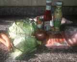 A picture of step 1 of Shawarma.
