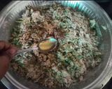 A picture of step 4 of Bajra Methi Achari Vada.