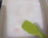 Foto langkah ke 3 dari resep Ketan Creamy Matcha.