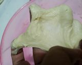 Foto langkah ke 5 dari resep Bakpao No Mixer Character Semangka.
