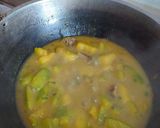 কাঁচা মিষ্টি কুমড়া রেসিপির ধাপ 3 ছবি