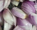A picture of step 2 of Cooker veg Biryani.