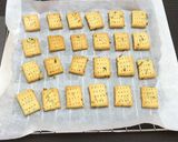 A picture of step 13 of Scallion (Spring Onion) cream Crackers.