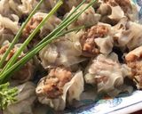A picture of step 13 of Pork Shaomai with Scallop.