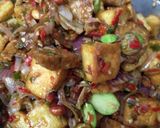 Gambar langkah 4 resipi Tauhu tempe caca marba.
