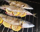 A picture of step 5 of Grilled mackerel #myvalentinesrecipecontest.
