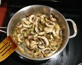 A picture of step 7 of Pan Seared Chicken with Mushroom & Herb Sauce.