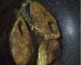 A picture of step 3 of Ilish Machh Bhaja: (Fried Hilsa with Steamed Rice).