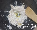 A picture of step 2 of Fresh Coconut and Jaggery Burfi.