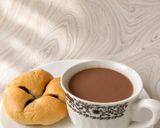 Foto langkah ke 4 dari resep Hot Chocolate Ala Dunkin Donuts.