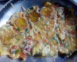 Green Banana omelette recipe step 3 photo