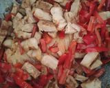 Foto del paso 6 de la receta: Bao de Ternera, Pimiento y Cebolla con Mayonesa Yakiniku