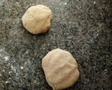 A picture of step 1 of Layered dublan.