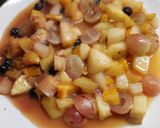Foto del paso 3 de la receta: Frutas tibias cocinadas en sartén