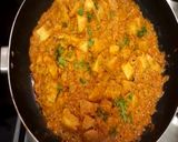 A picture of step 15 of Colocasia curry (Arbi root curry).